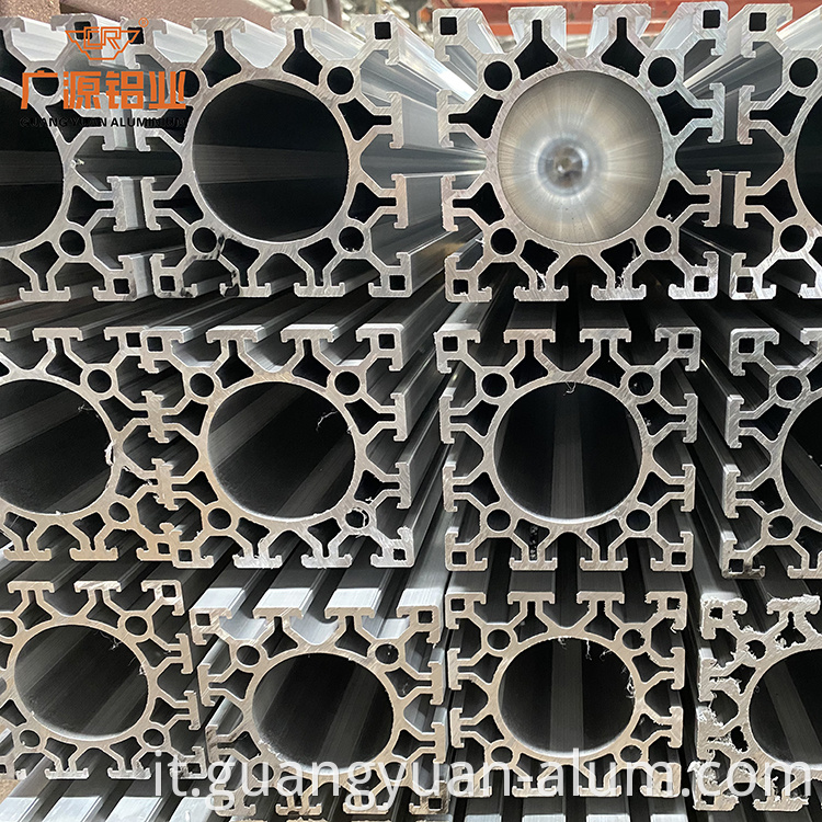 guangyuan aluminum co., ltd Aluminum Extrusion 8020 Aluminum Profile 40x40 Aluminum T Extrusion